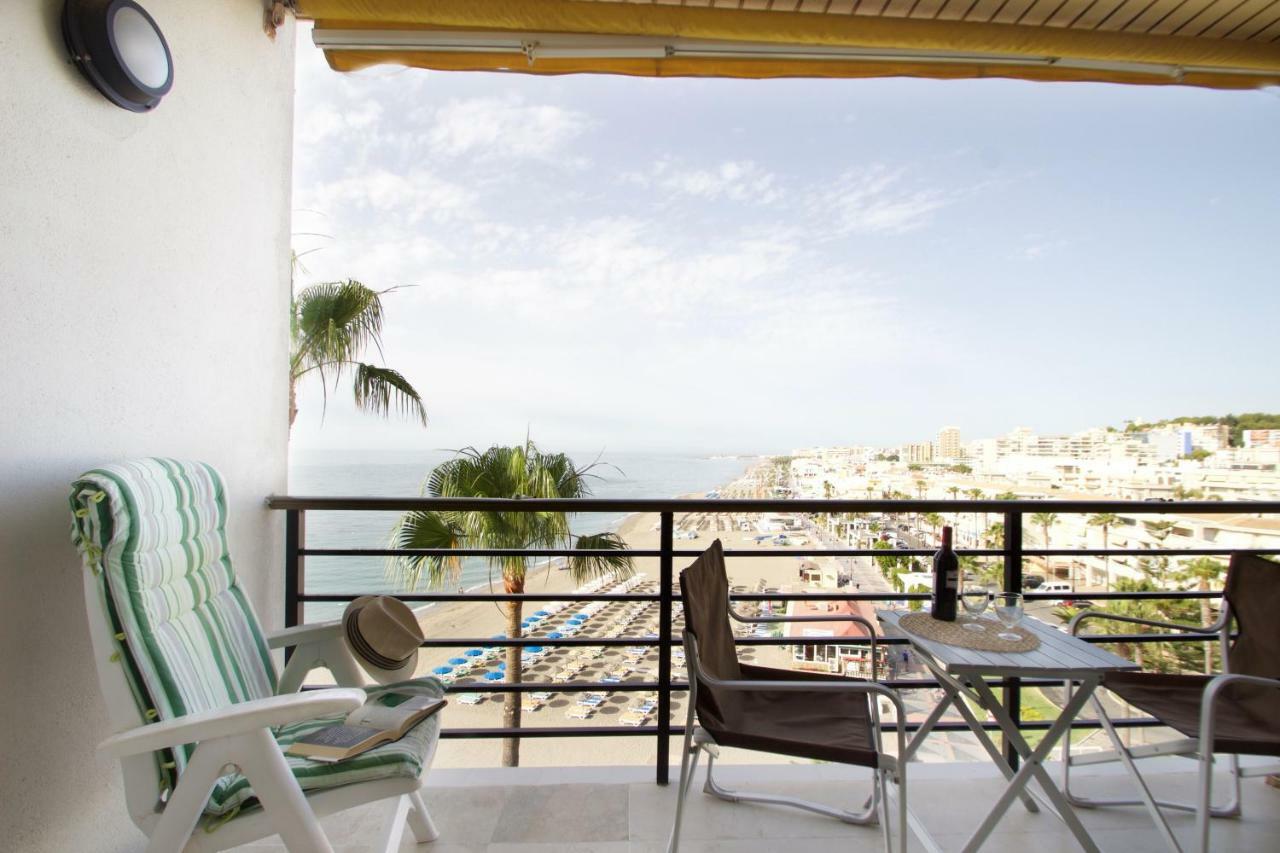 Sea Front Studio With Spacious Balcony Santa Clara Torremolinos Buitenkant foto