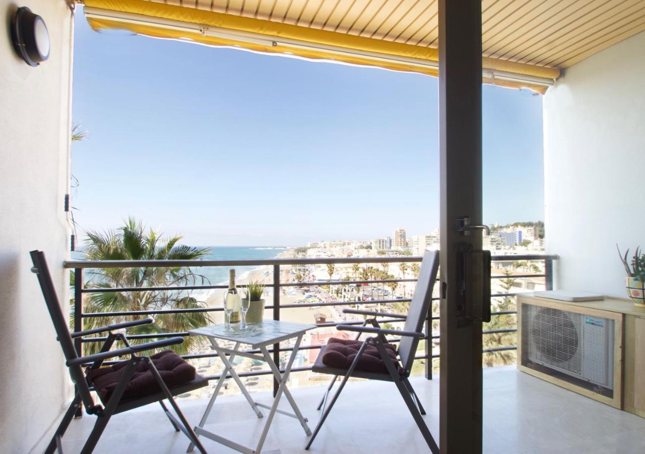 Sea Front Studio With Spacious Balcony Santa Clara Torremolinos Buitenkant foto